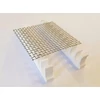 Rozsdamentes 4/1,0mm égető rács, 100x150mm méretben