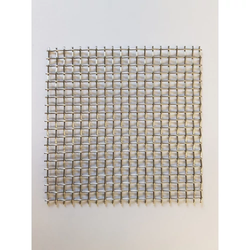 Rozsdamentes 4/1,0mm égető rács, 100x150mm méretben