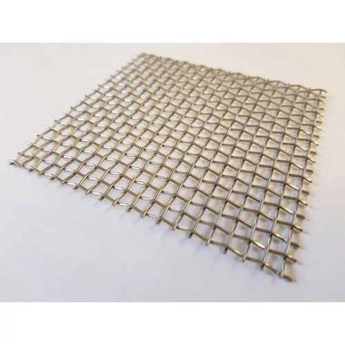 Rozsdamentes 4/1,0mm égető rács, 100x150mm méretben